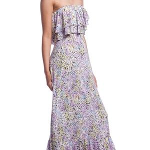 Tbags Los Angeles Layered Ruffle Maxi Dress (NWT!)